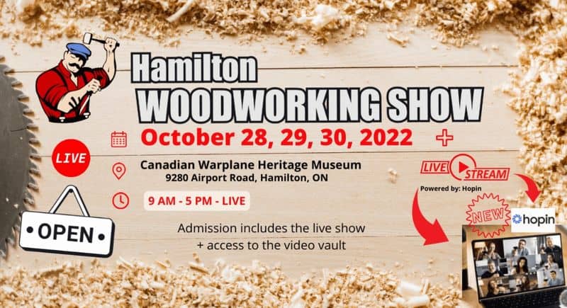 >2022 Hamilton woodworking cancelled