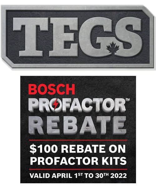 >April Bosch Profactor Savings at Tegs Tools