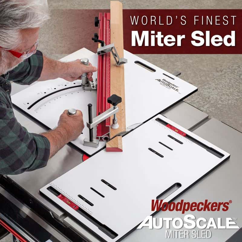 Introducing the AutoScale miter sled
