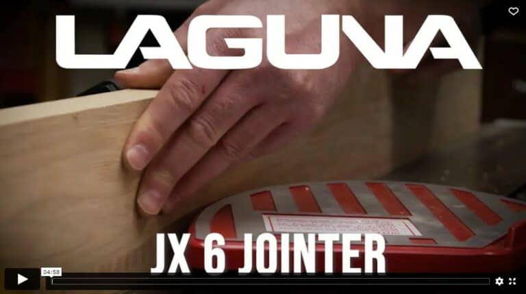 Laguna JX6 jointer review