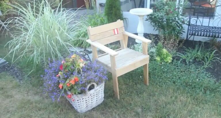 Pallet chair design