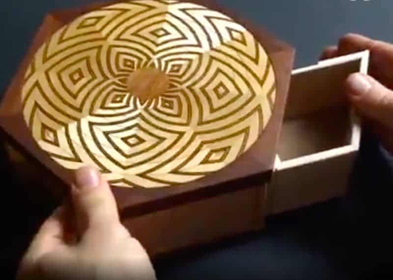 intricate puzzle box