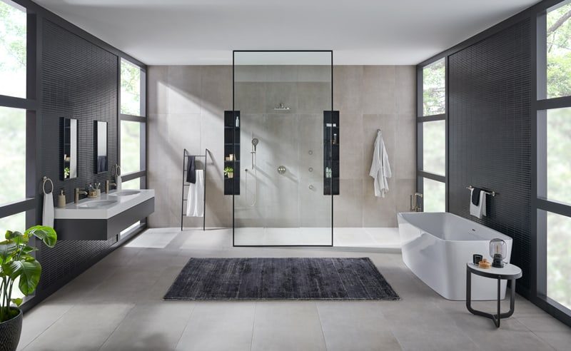 >Get inspired by GROHE luxury bathroom pieces for the contemporary home