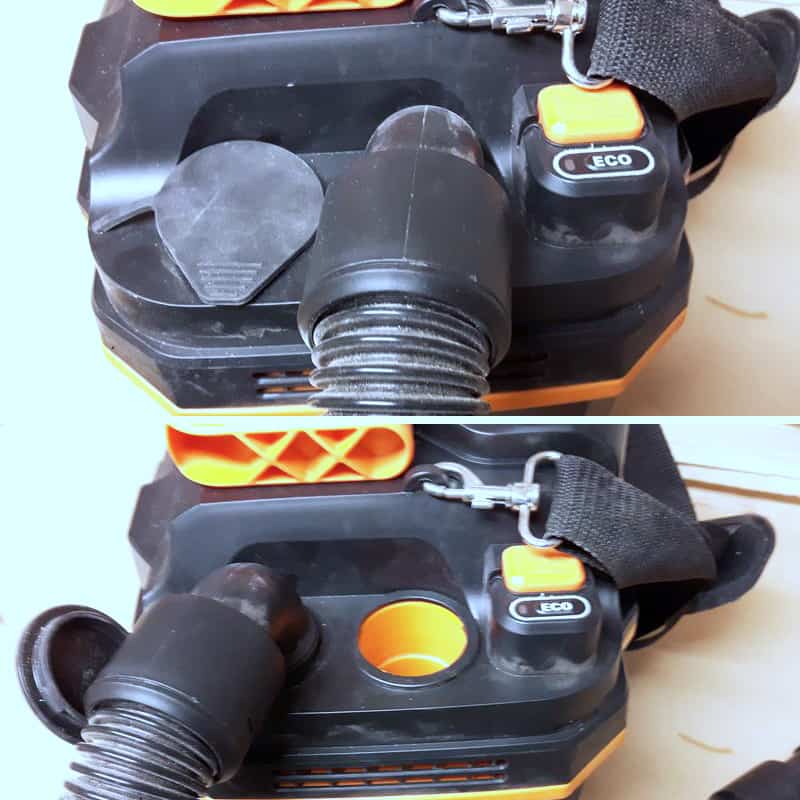 WORX NITRO cordless wet/dry vacuum Canadian Woodworking