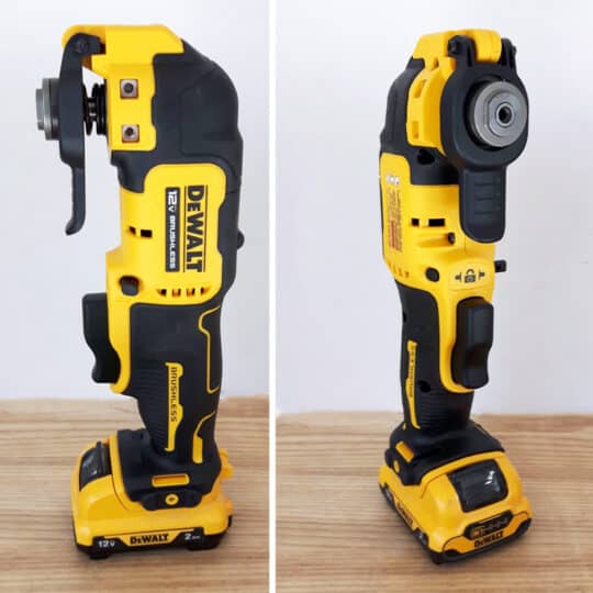 suffering twelve Team up with DEWALT XTREME 12V brushless cordless oscillating tool | Canadian Woodworking