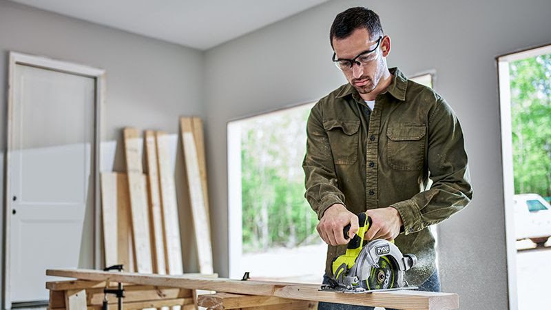 >RYOBI expands 18V ONE+ HP compact brushless family with all new 6-1/2″ circular saw