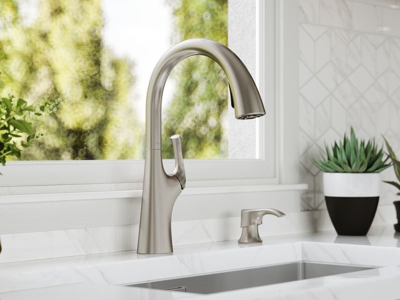>Revolutionizing the faucet install