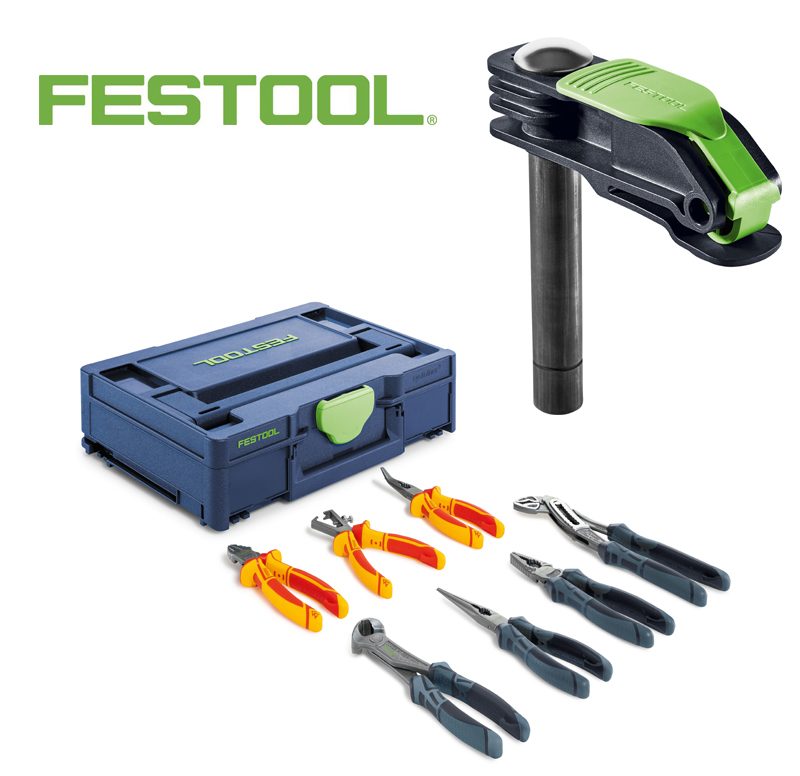 Festool launches high-quality clamp and limited-edition pliers set 