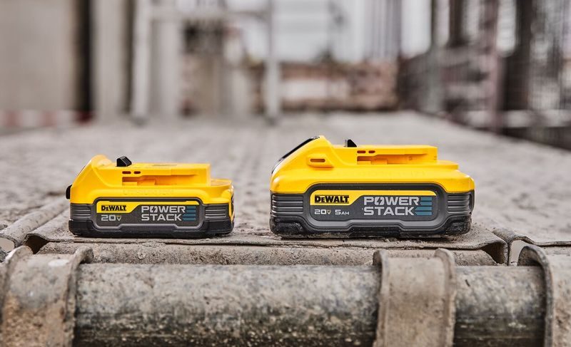 The next dimension in power: DEWALT introduces POWERSTACK 20V MAX 5Ah battery with revolutionary pouch cell technology