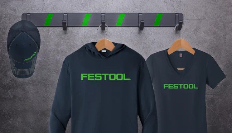 Festool Fan Shop: a one-stop shop for apparel and accessories 