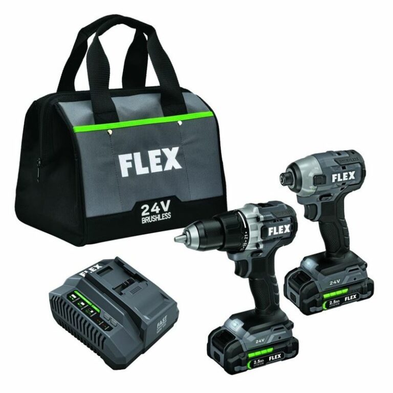 FLEX 24V drill driver/impact driver kit