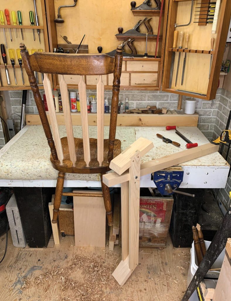 Advancedlevel chair repair Canadian Woodworking