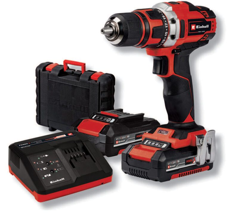 Einhell 18V cordless drill/driver kit