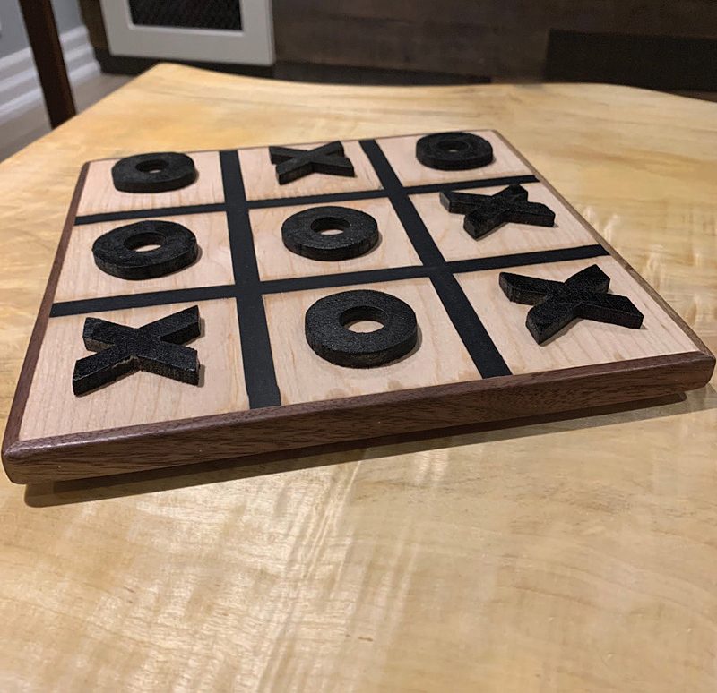 Giant Tic-Tac-Toe Wood Board ON SALE - FREE Shipping