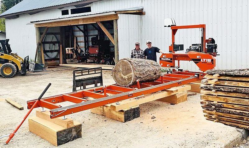 Tree faller becomes custom sawmiller in British Columbia