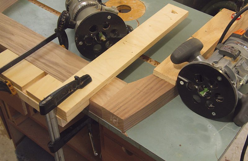 Routing a Sliding Dovetail