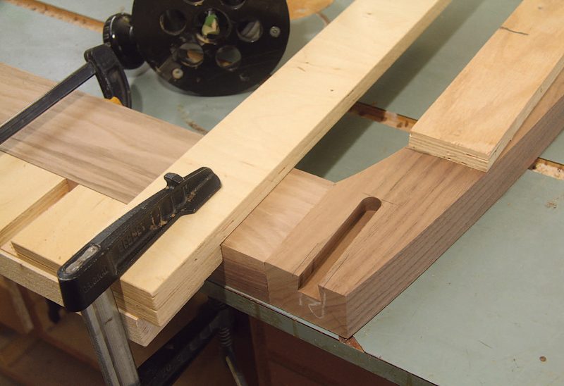 Routing a Sliding Dovetail