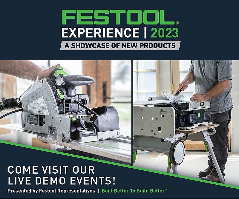 >Premium power tool manufacturer launches “Festool Experience” events across Canada 