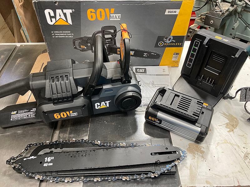 CAT cordless chainsaw