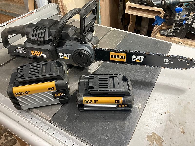 CAT cordless chainsaw