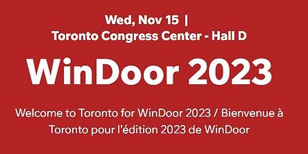 WinDoor 2023 now open for registration