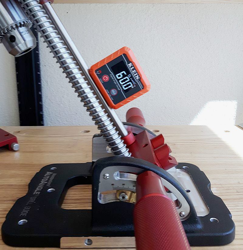 woodpecker auto angle drill guide
