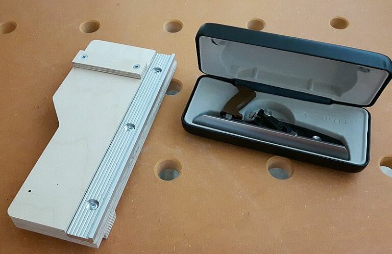 Veritas miniature shooting plane & board set