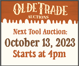Olde Trade Tools Auction