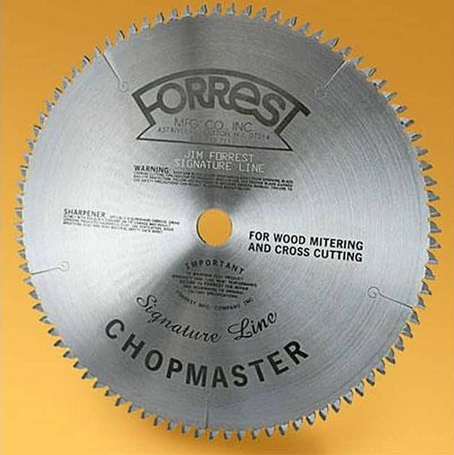 >Forrest Signature Line Chopmaster saw blade