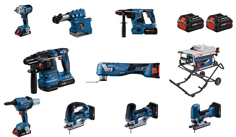 >Bosch Power Tools introduces 17 new tools to the 18V line