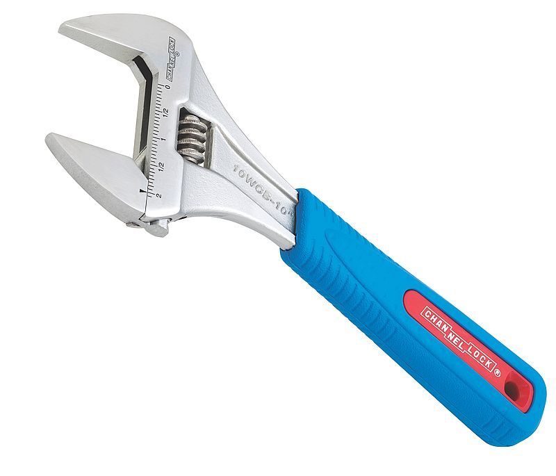 Channellock releases new 10″ CODE BLUE WIDEAZZ adjustable wrench