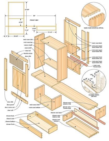 Make a whiskey cabinet | Canadian Woodworking