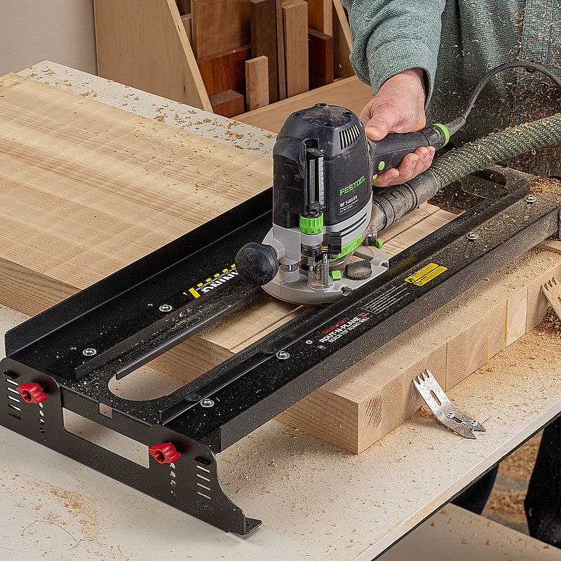 Bench top planing and thicknessing jig