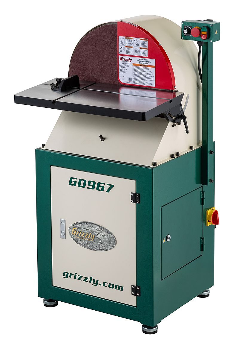 Large store disc sander