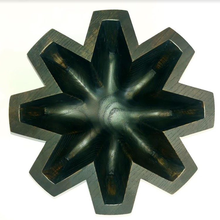 White ash bowl