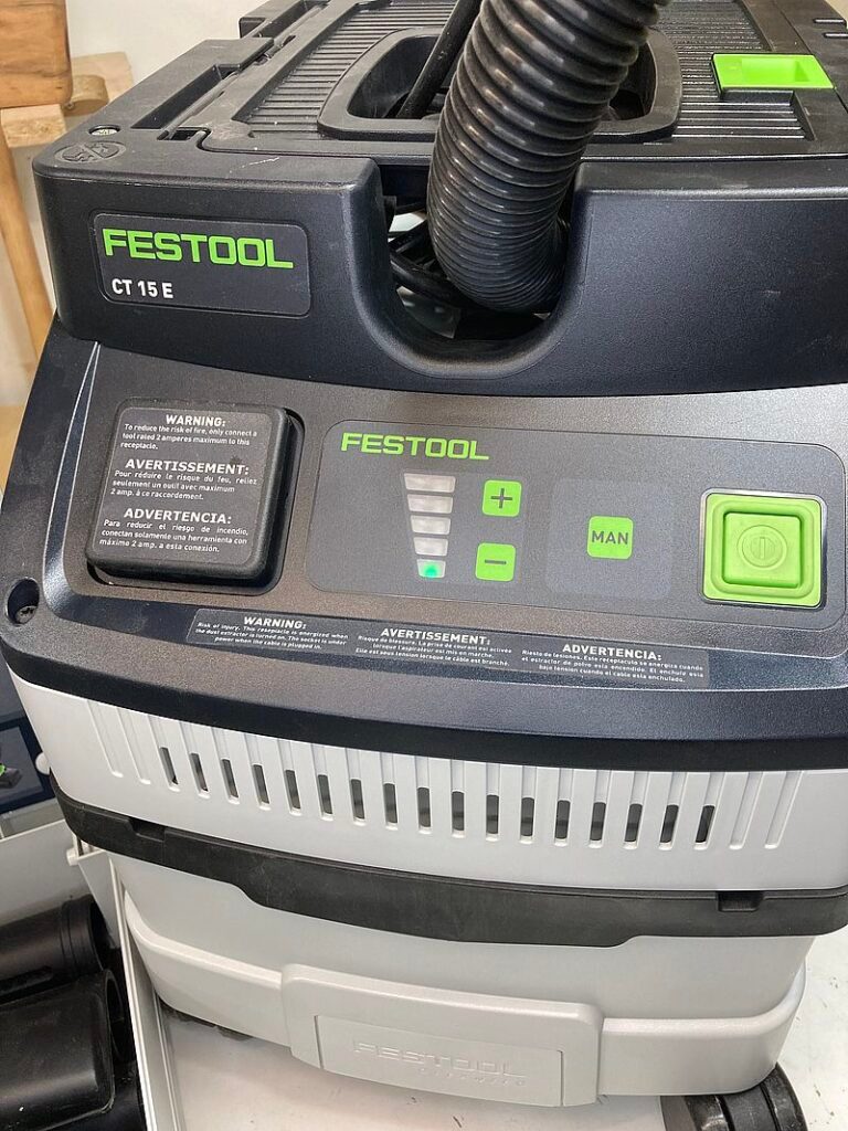 Festool CLEANTEC CT 15 E HEPA dust extractor - Canadian Woodworking