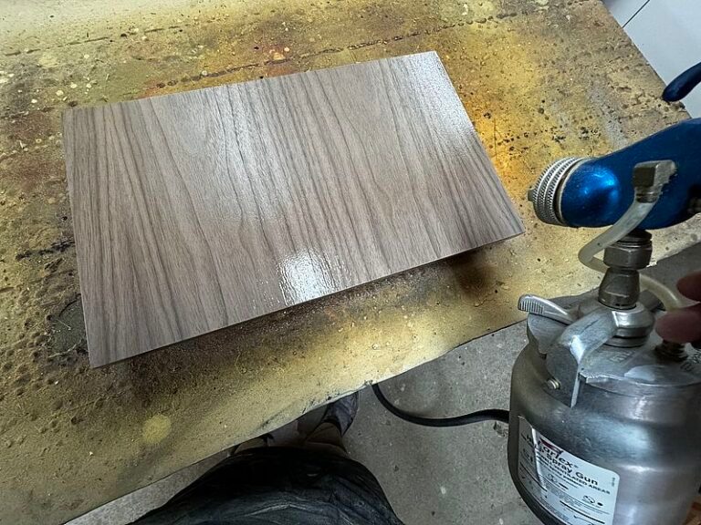 Ups and downs of spray finishing