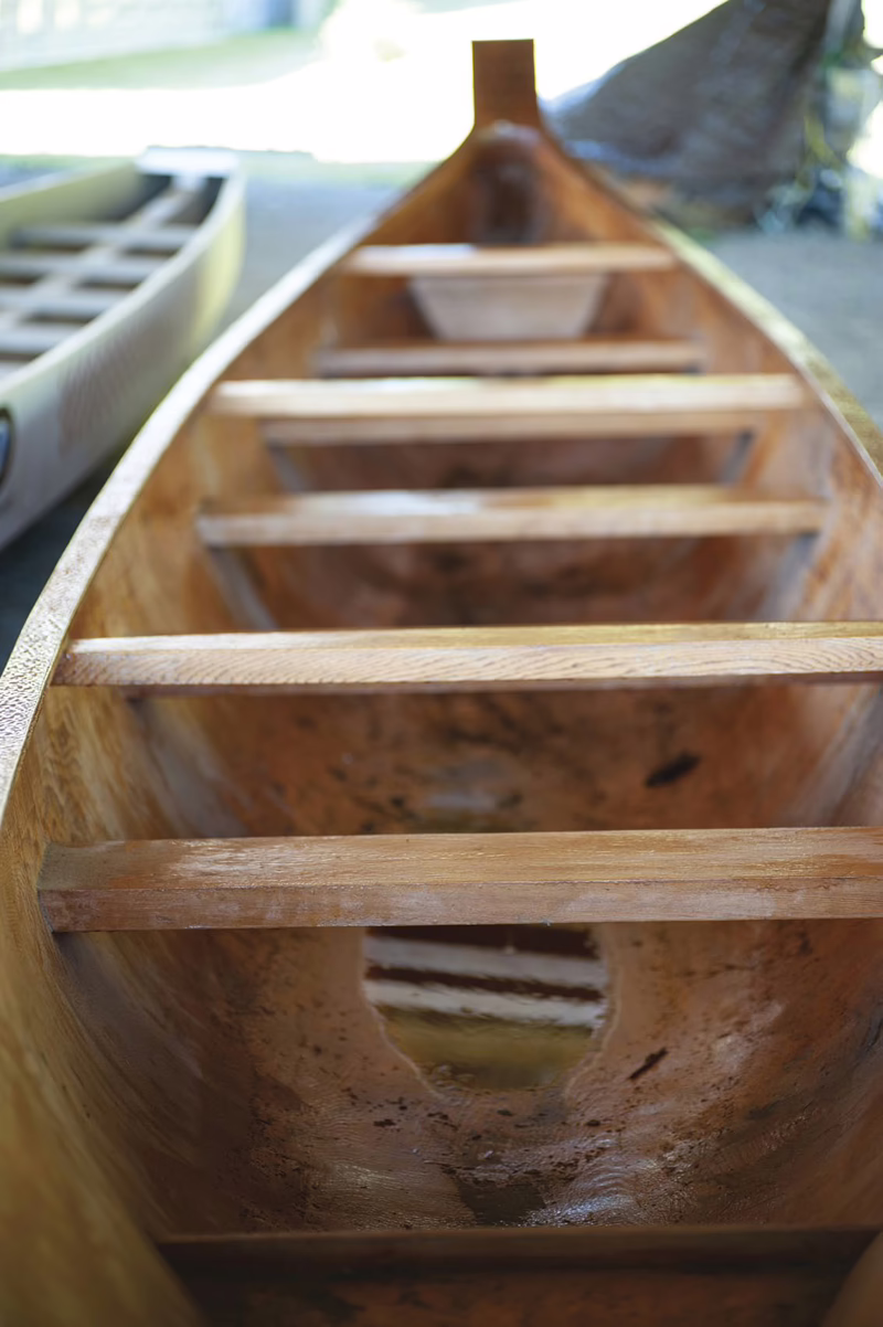 Canoes Are Kept Damp