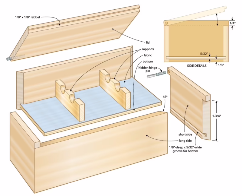 Pen box illo