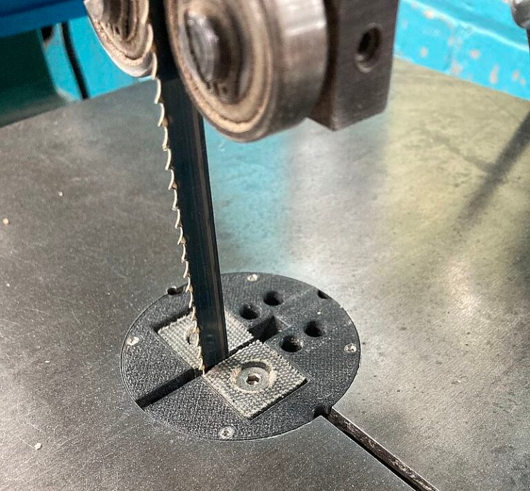 BladeLock bandsaw inserts