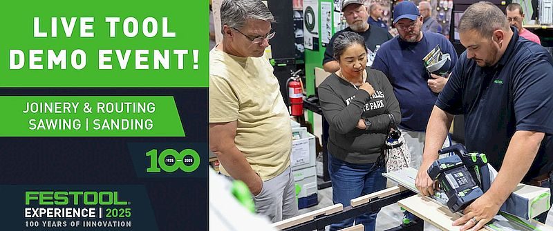 Festool Experience Events Return For 2025—100 Years of Innovation