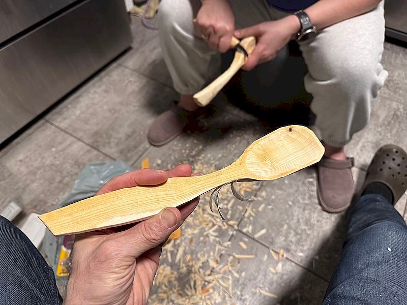 Birch Stirring Spoon