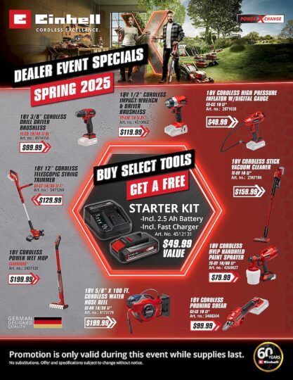 Tegs Tools Einhell Event