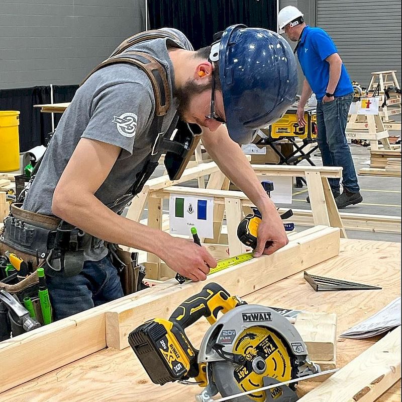 >DEWALT tools power up the Skills Canada national competition (SCNC) 2025, in Regina