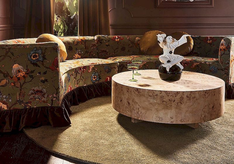 Mappa Burl Coffee Table