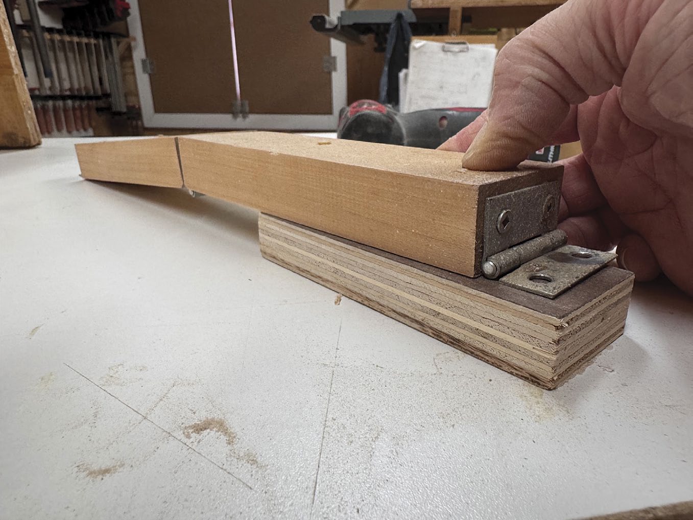 Install the End Hinges