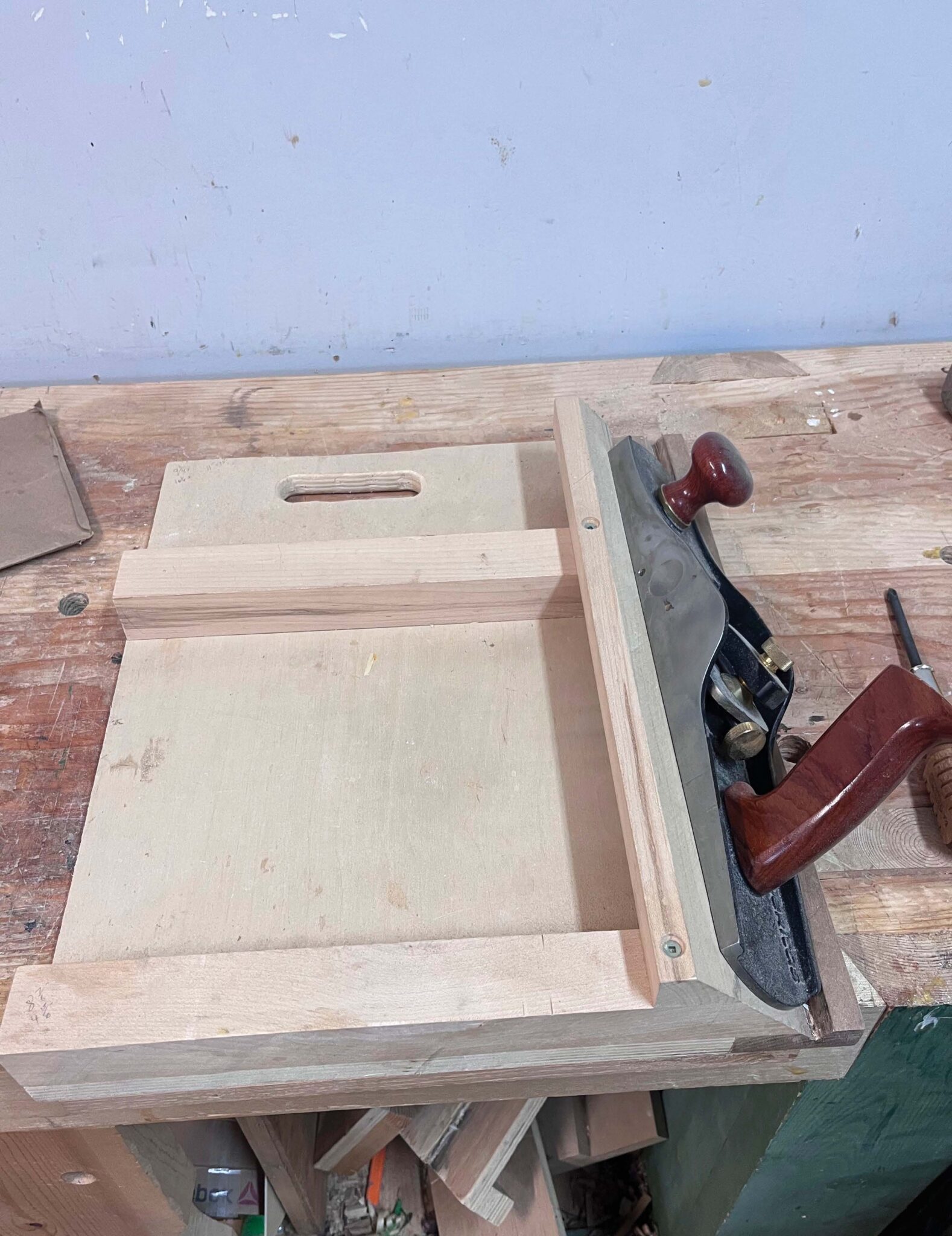 >Build a bevel shooting board