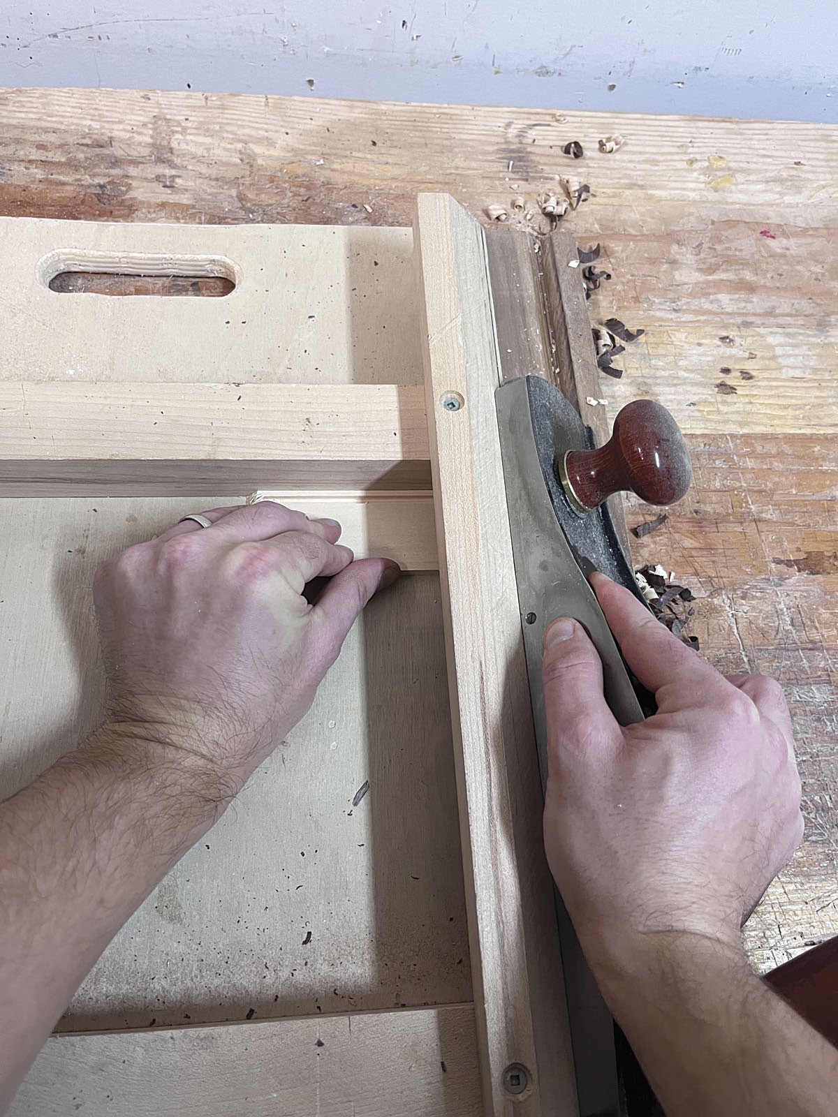 Bevel Shooting board