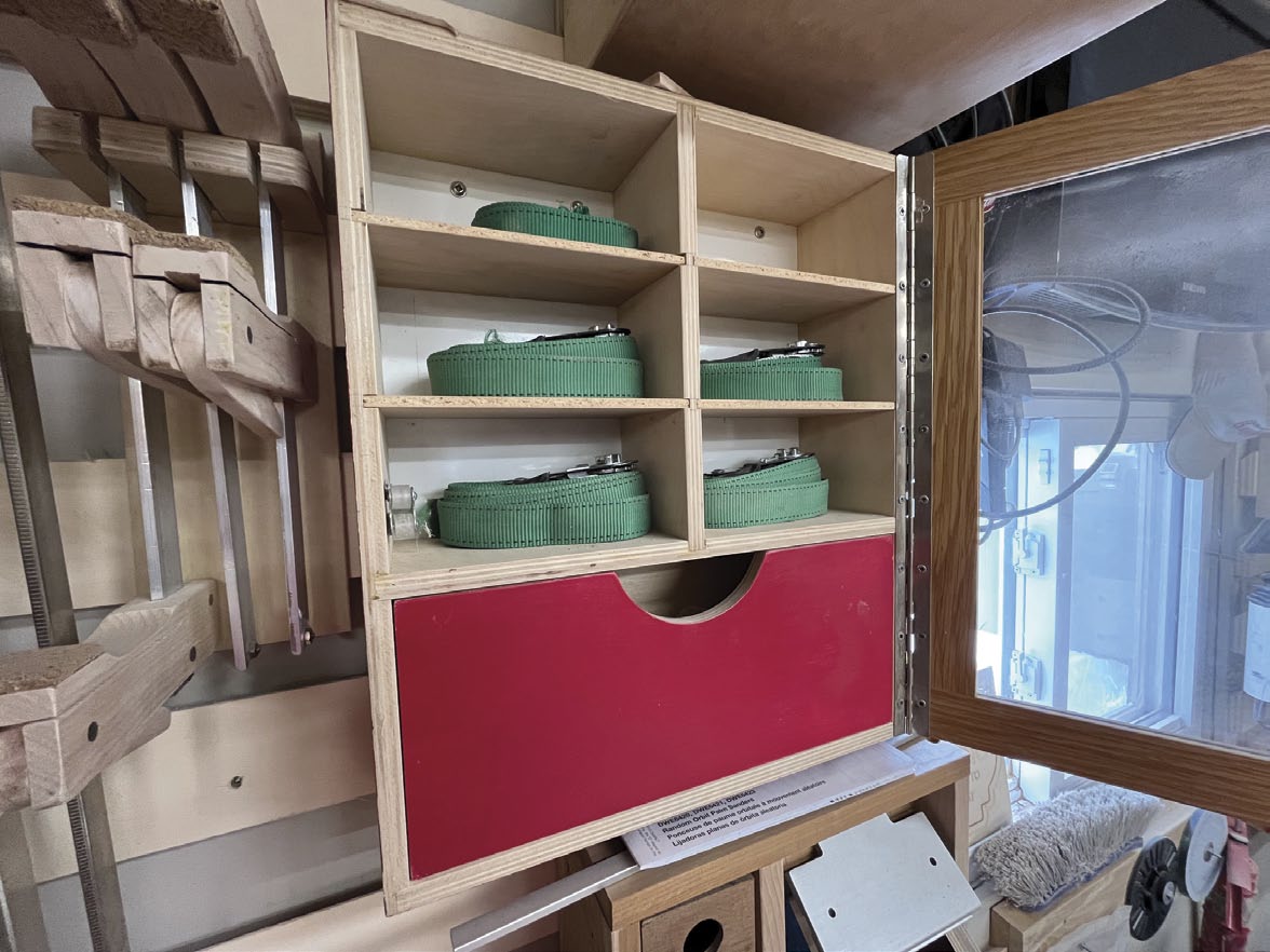 Cubbies for Some Clamps