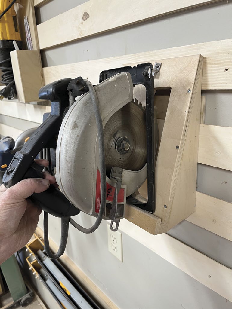 Circular Saw Storage